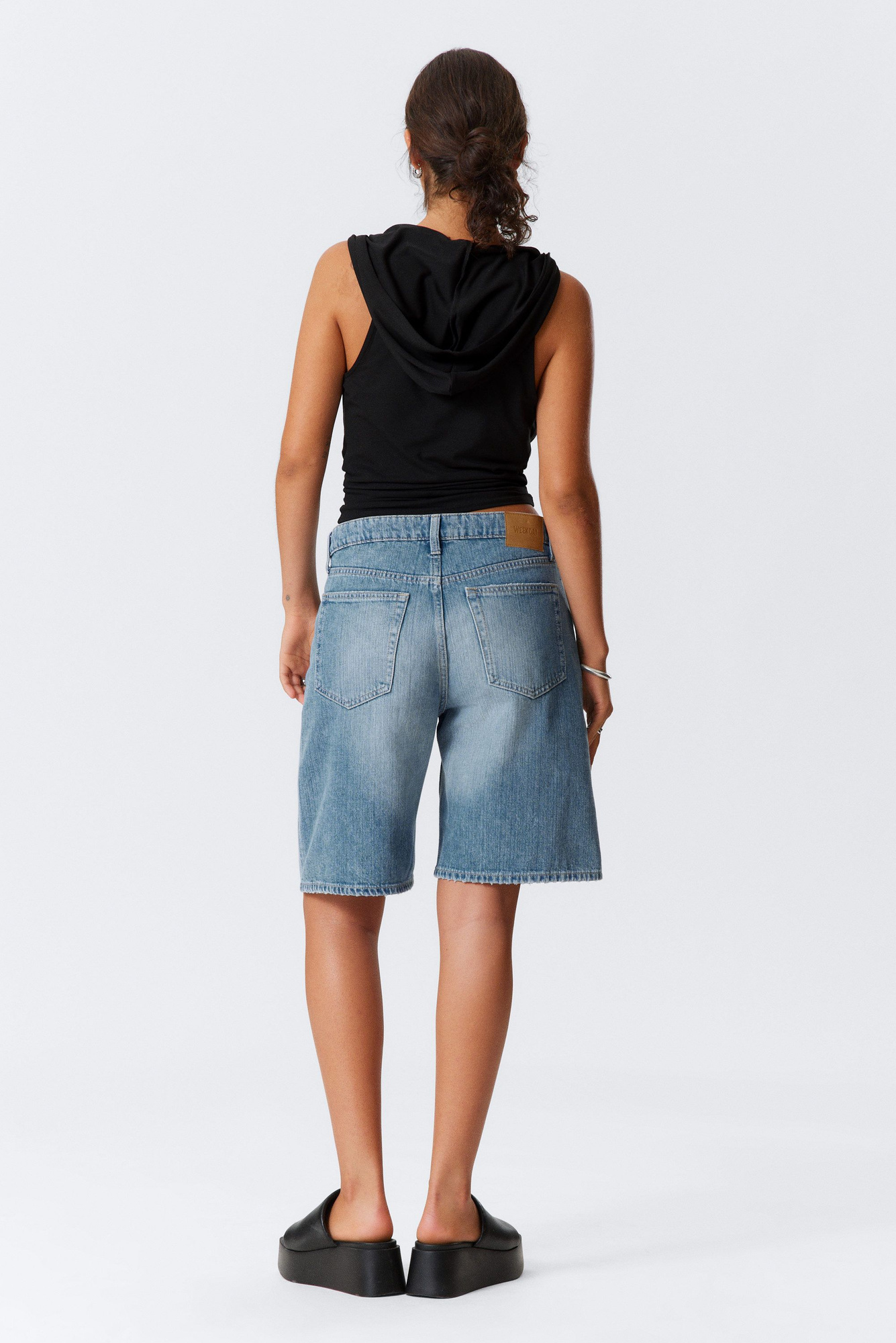 ●Mardi Mercredi● DENIM SHORTS LOGO MRCD_BLUE 1188_471e8c0610_9035b2df9dbea4