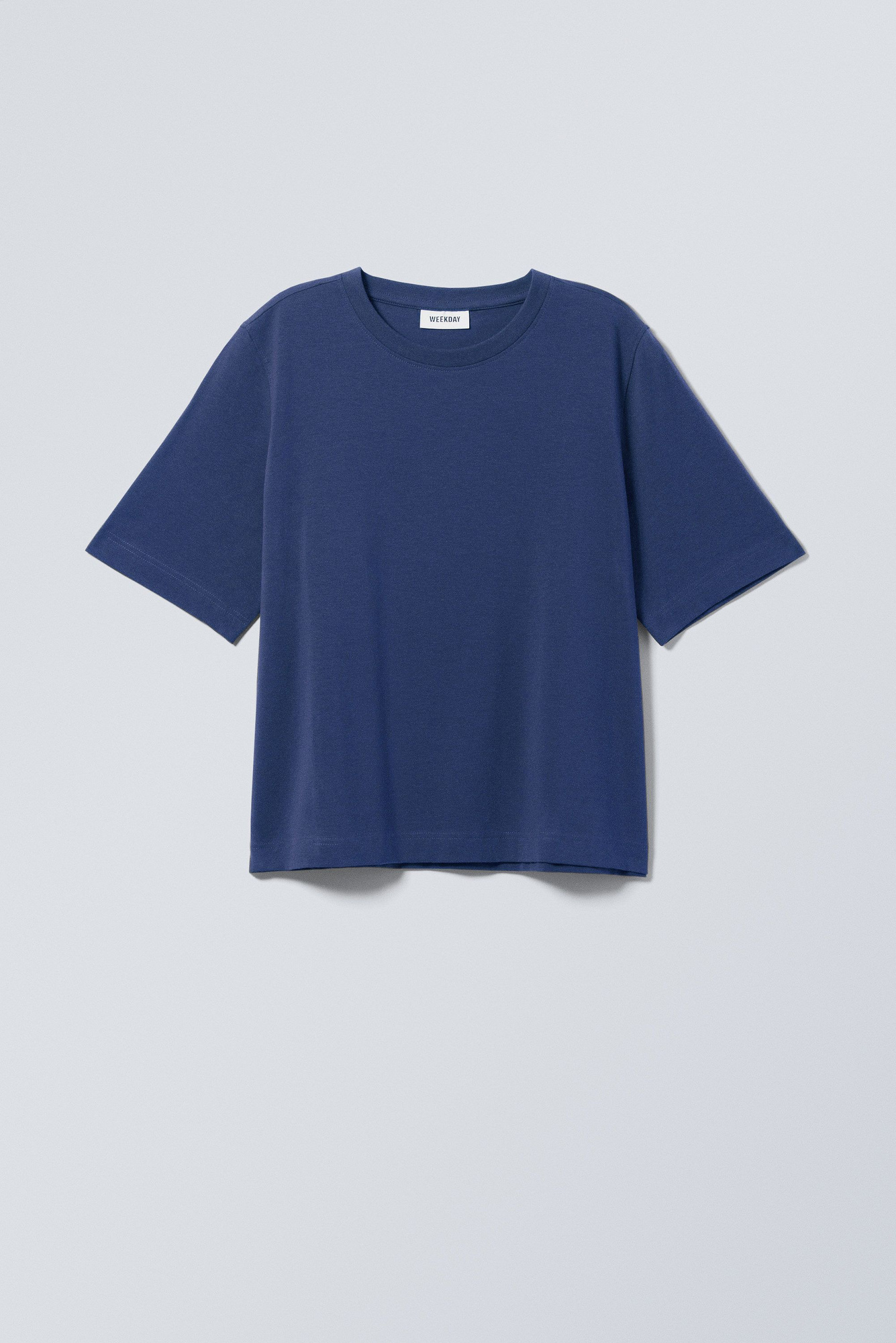 売れ筋商品|||ウィークデイ Tシャツ レディース トップス DANYA BOXY - Basic T-shirt - dark blue a802cb2a4c0c2814f00aa2605ed215