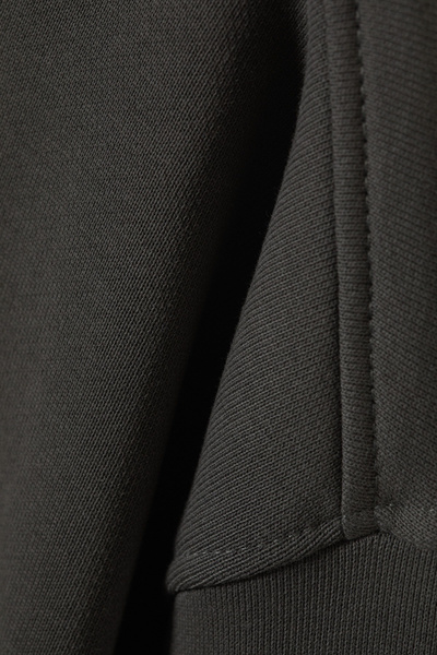 boxy heavyweight terry sweatshirt - Dark Grey | Weekday WW