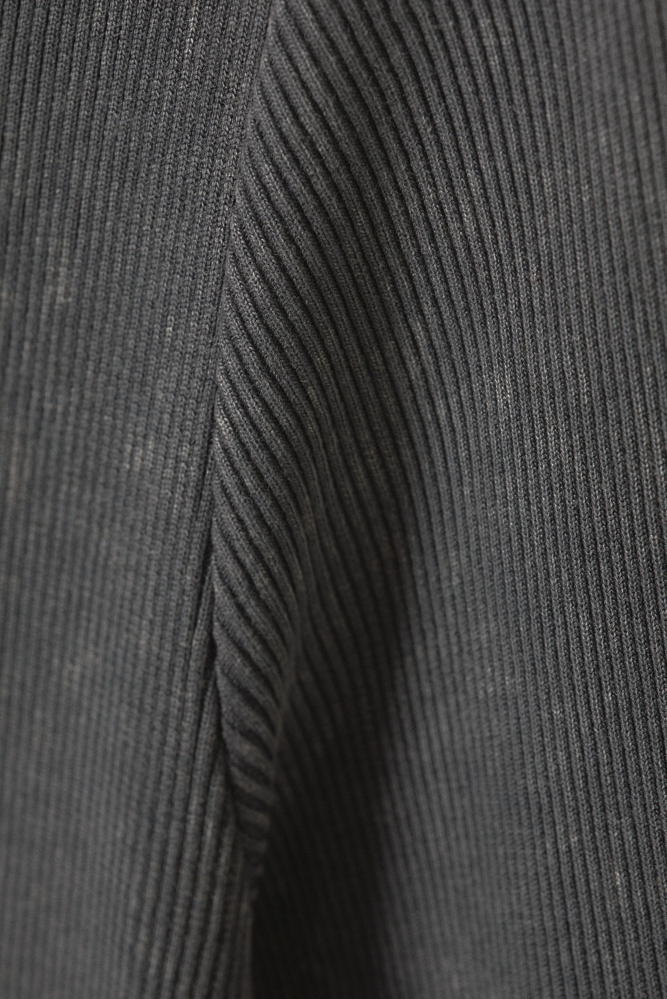 Bonfil BoatNeck Long Sleeve タグ付き 極美品 rib fitted long sleeve boatneck - Grey | Weekday WW
