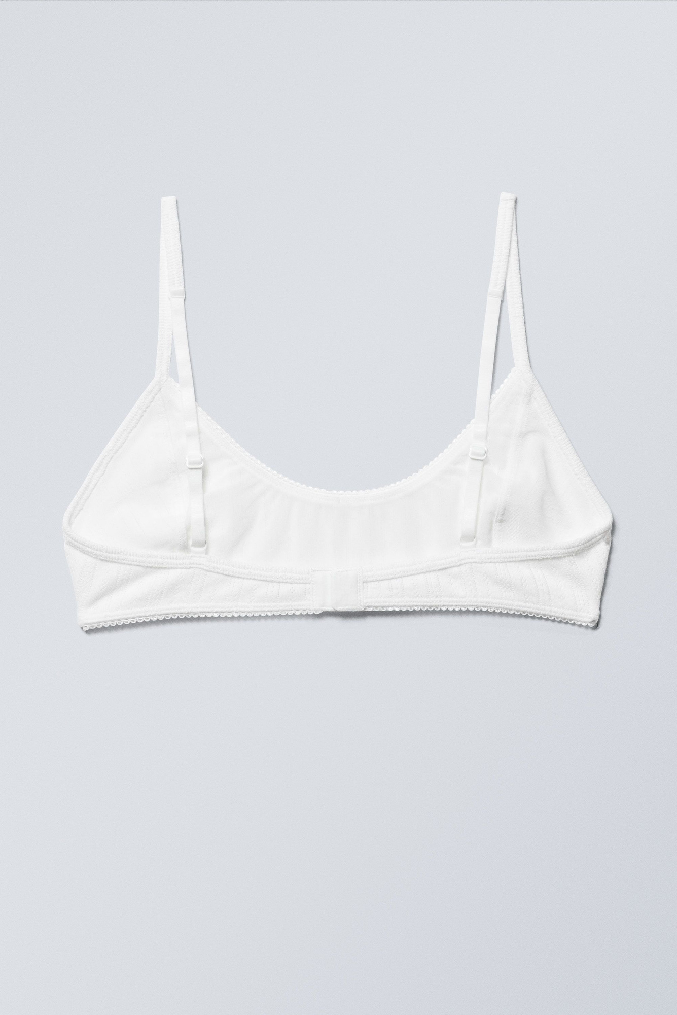★PLAGE_seoul★ Tulip Longline Bra_Off White White Strapless Top - Pleated Strapless Top - Longline Tube