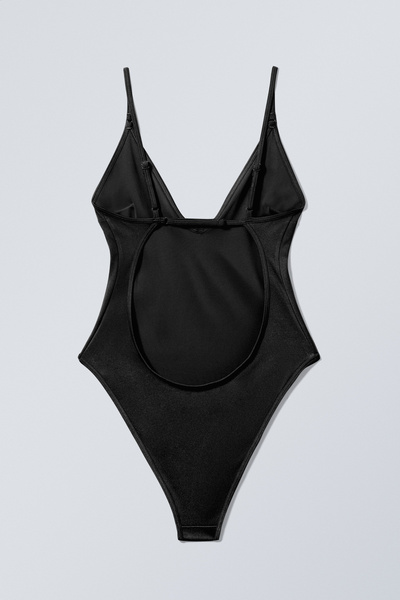 【Chaisystyle】 back open　swimsuit black 4355_130370cf23.jpg