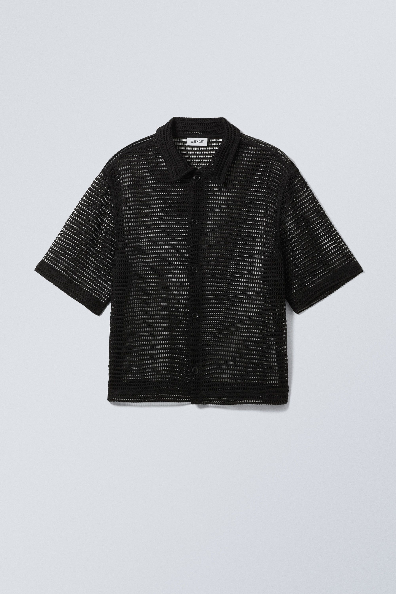 ★OAMC★ Studio Short Sleeve Shirt Black 23E28OAU56COTOA0050 Saints Studio Worldwide Short Sleeve Tee - Black | Fashion Nova