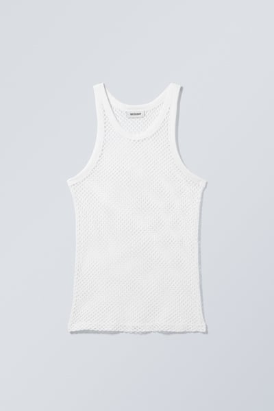 トップス mill Ex. THERMAL MESH TANK TOP White 0 mill Ex. THERMAL MESH TANK TOP | MusterWerk