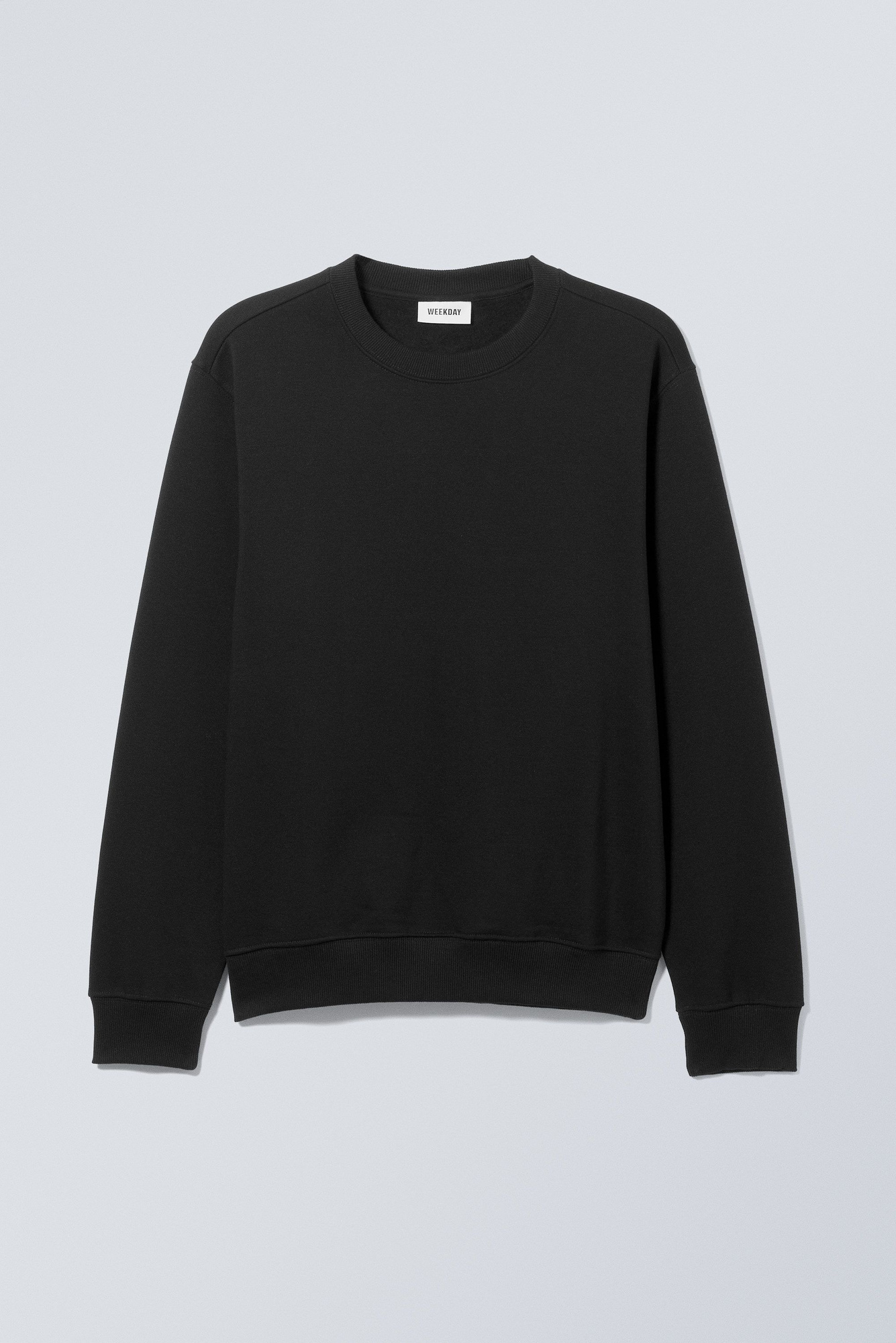 限定値下げ　weekday 25/32 Ash Black 新品 half-zip fleece sweatshirt - Black | Weekday WW