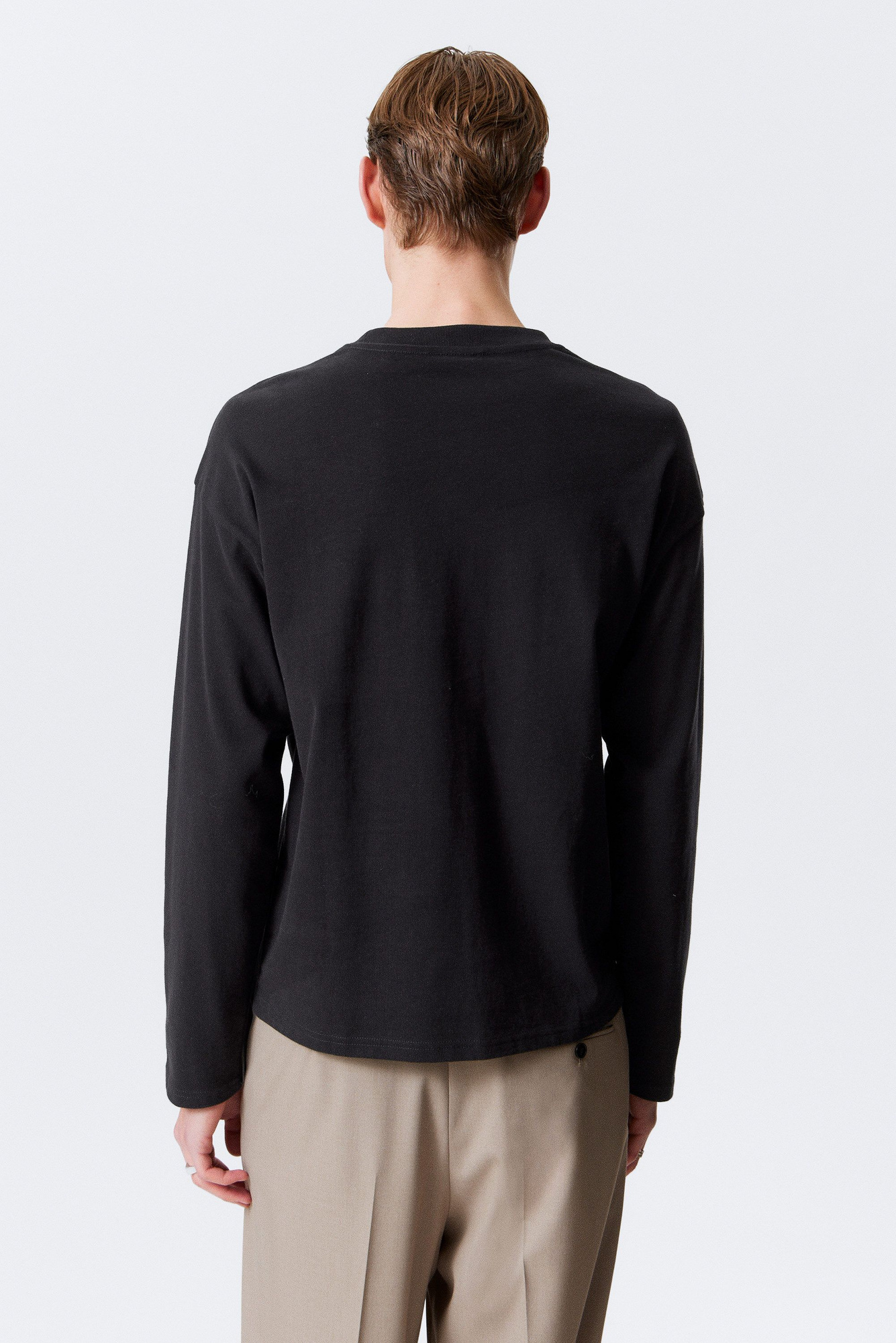 鶏舎 / WASHED HEAVY WEIGHT LONG SLEEVE Gymshark Legacy Washed Long Sleeve Top - Dusk Green/Acid