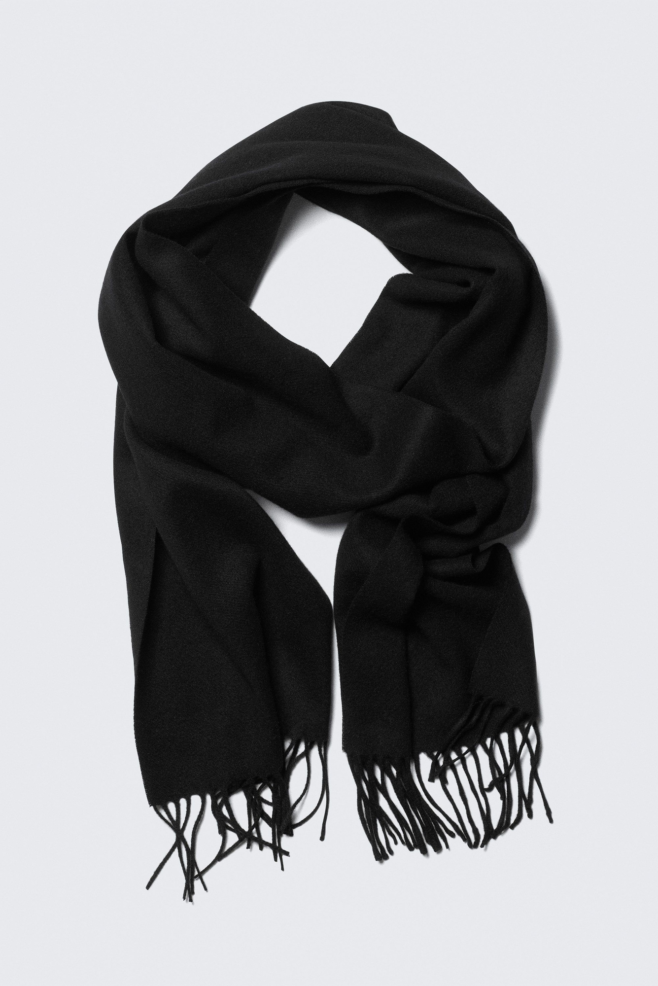 long woven wool scarf - Black | Weekday WW long woven wool scarf - Black | Weekday WW