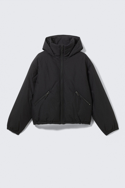 CRONOS Padded hooded jacket【BLACK】 CRONOS Padded hooded jacket【BLACK】