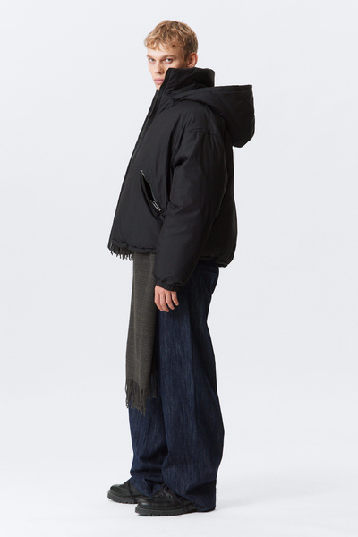 CRONOS Padded hooded jacket【BLACK】 CRONOS Padded hooded jacket【BLACK】