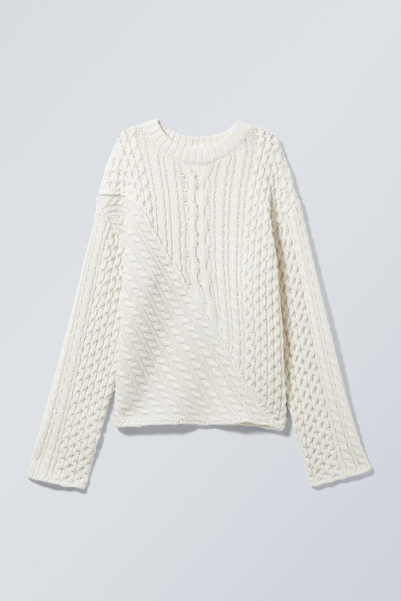 23AW MHL. ニット DRY DENSE WOOL アイボリー Feb2021Session12099_TMHILHPS20