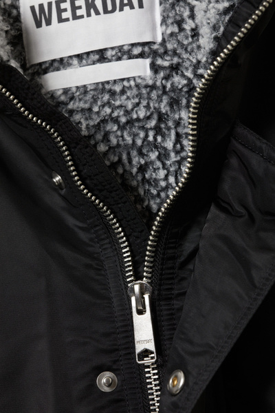 NAPTIME ワッペンPARKA-BLACK  S naptime 2024 FW ワッペンPARKA-BLACK 【Sサイズ】 トップス