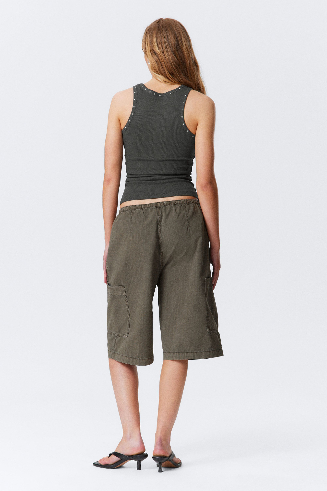 Pigment Processing Studs Tank Top