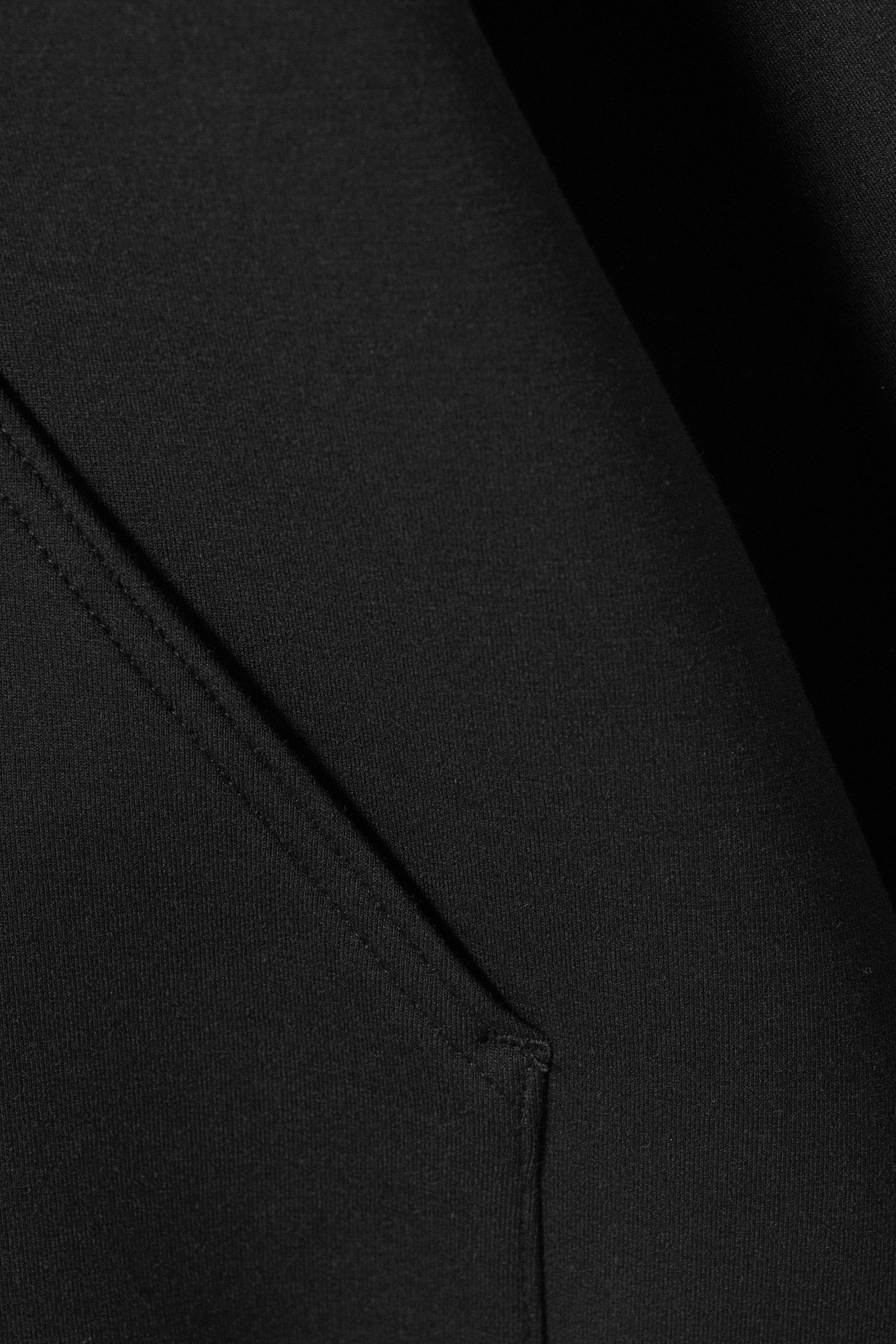 oversized scuba hoodie - Black | Weekday WW