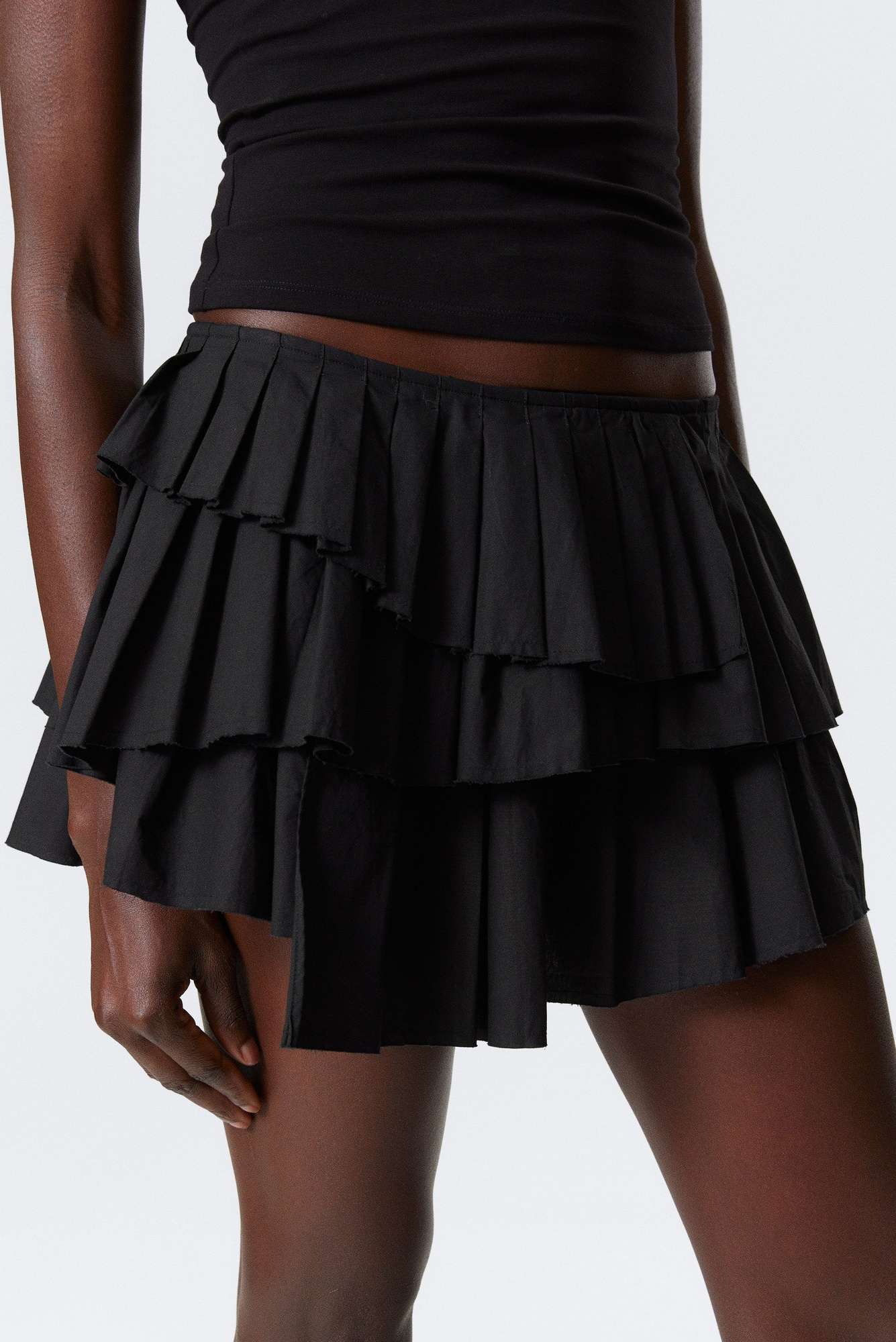 【PORTERNA】Sten layer short skirt 5140_6b17a13989_6e557cb7b468df