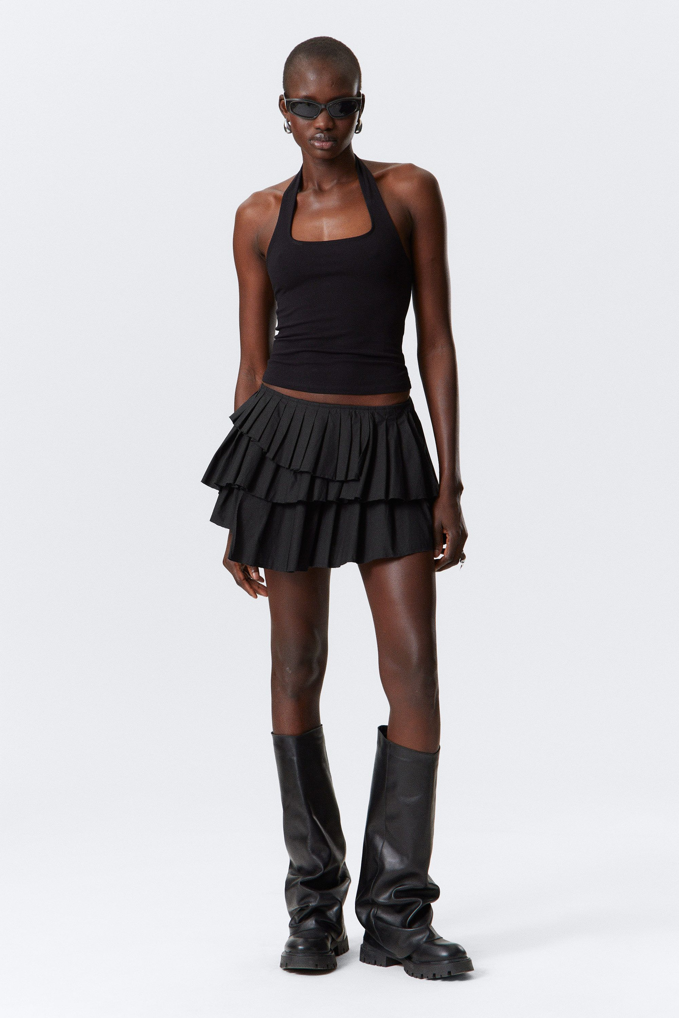 【PORTERNA】Sten layer short skirt 5140_c9436d7256_6861cfb9bec918