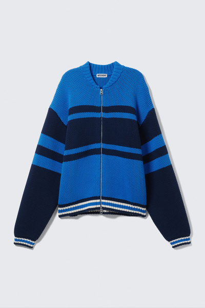 トップス Mmeeme Feather knit cami cardigan Blue トップス Mmeeme Feather knit cami cardigan Blue Emmy Eme Feather