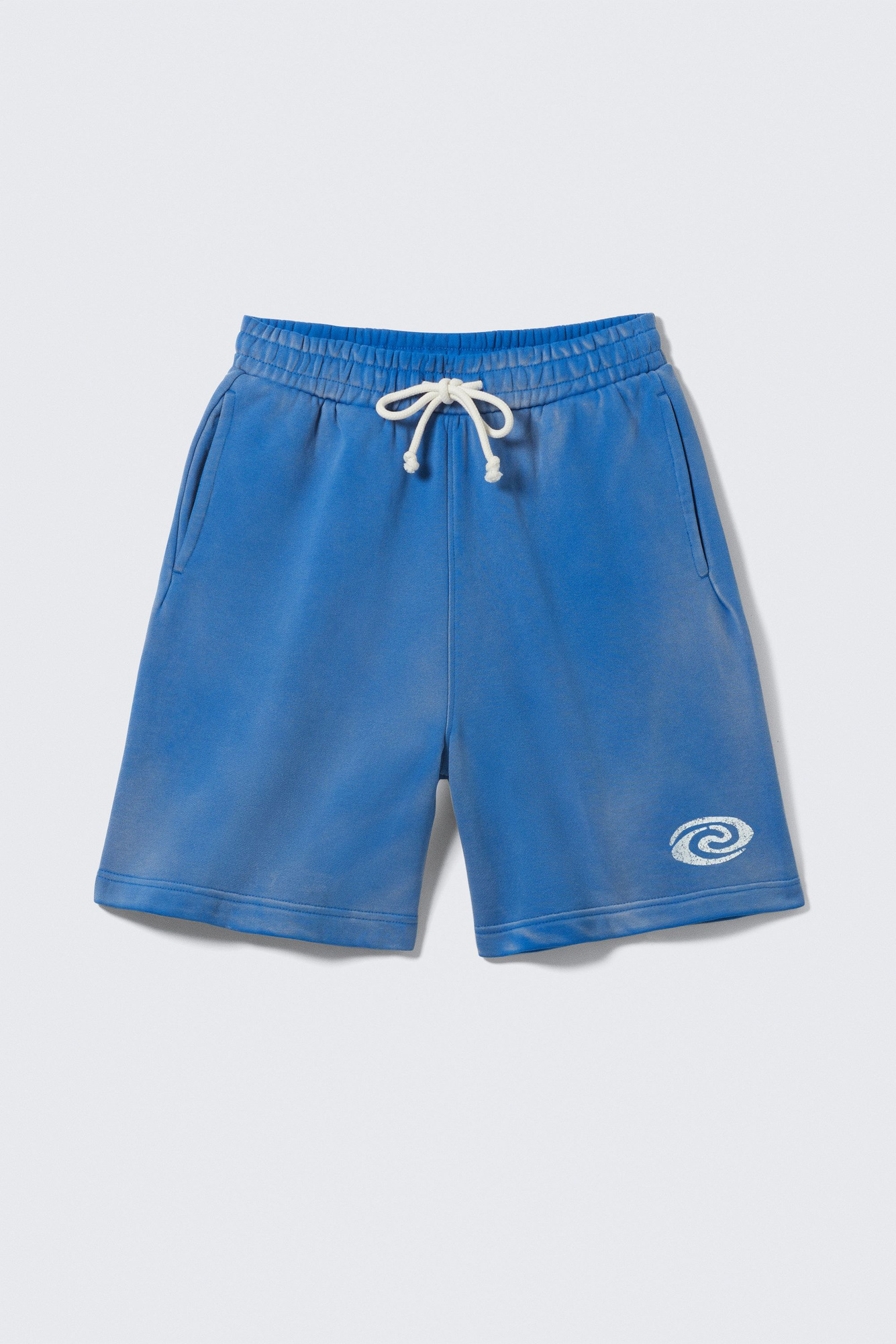 【mahagrid】THIRD LOGO SPRAYED SWEAT SHORT Bottom / Shorts - MAHAGRID