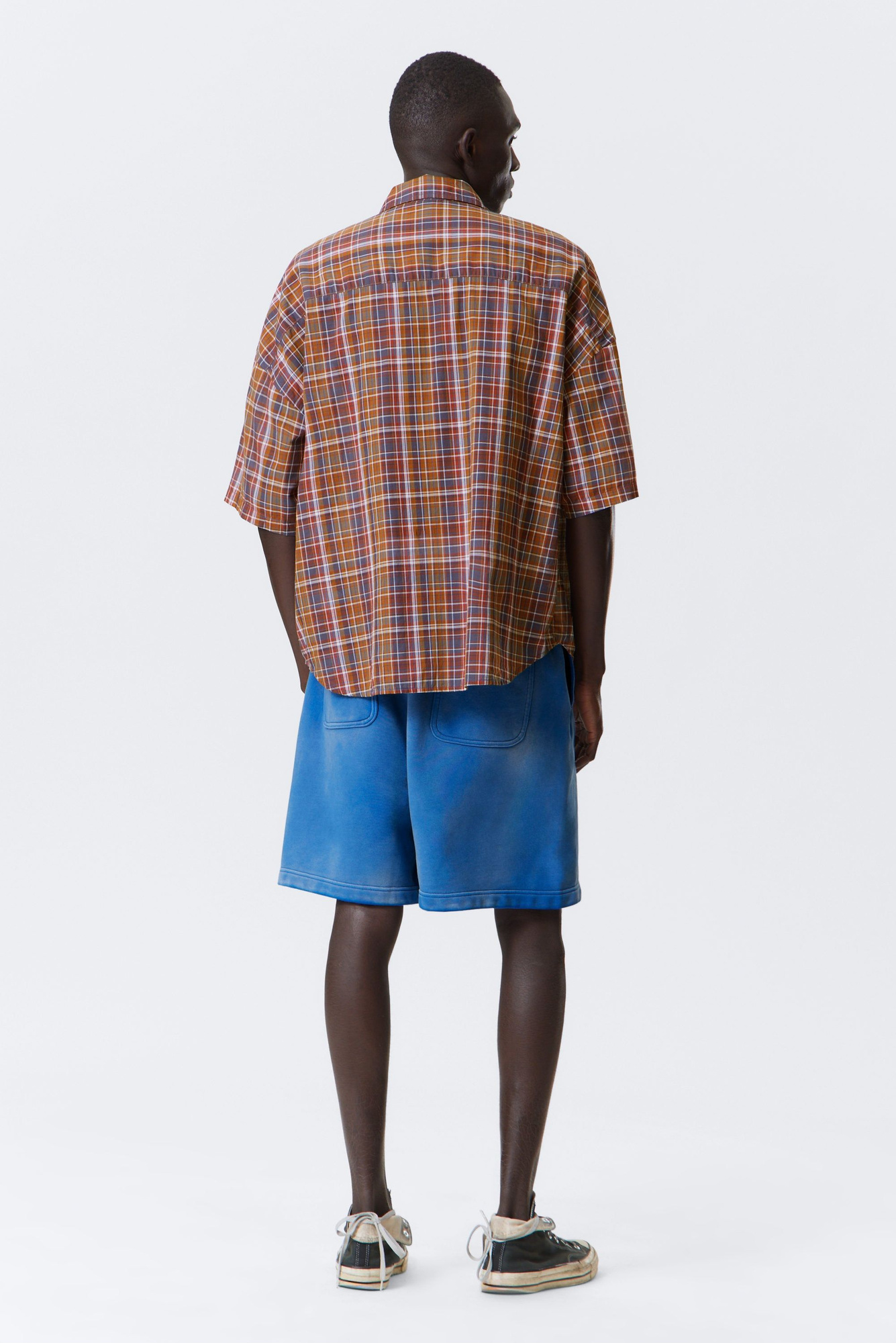 ★英国発*WEEKDAY*新作*グラフィックチェック半袖シャツ/CL★ ギンガムチェック半袖シャツ | ファッション通販サイト NUGU