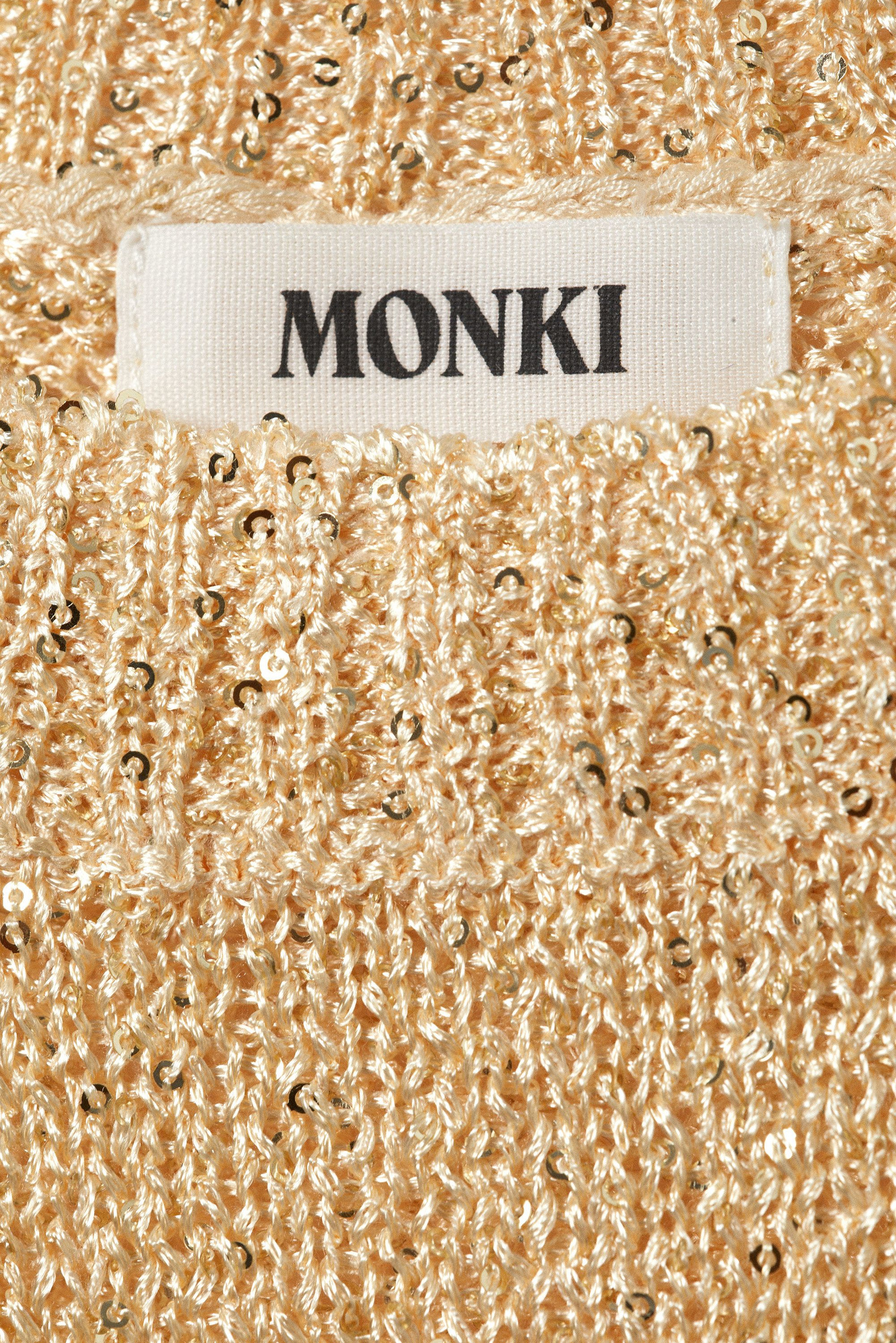 ★BIM着用★ VERDY×CreativeDrugStore knit M long-sleeved ribbed knit v-neck top - Green | Monki WW