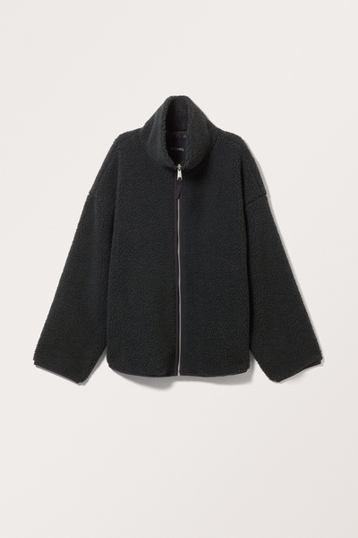 monzee モンジー Luxury Wool Fleece ブラックMサイズ Luxury Wool Fleece ブラック – monzee