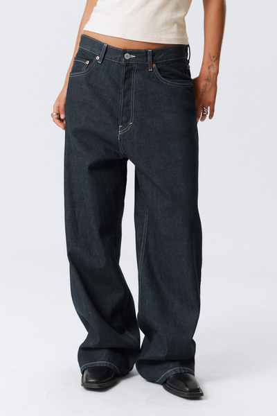WEEKDAY/ASTRO LOOSE BAGGY デニム Blue Rinse 554_35560d0fcb_b6437f166feba47