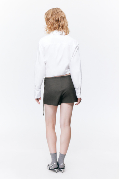 theredthread グレー S mini skort pareo THEREDTHREAD / ザレッドスレッド】S mini skort pareo