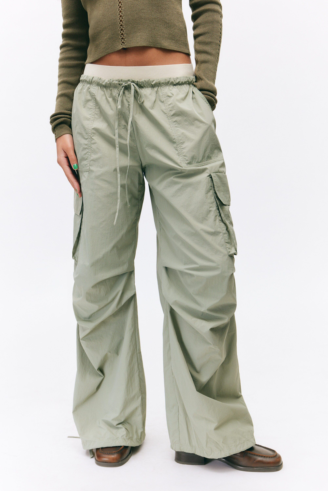 【Anyone more】Puha Nylon Pastel Cargo Pants TWP Coop Cargo Pants | TNT - The New Trend | Shop Luxury