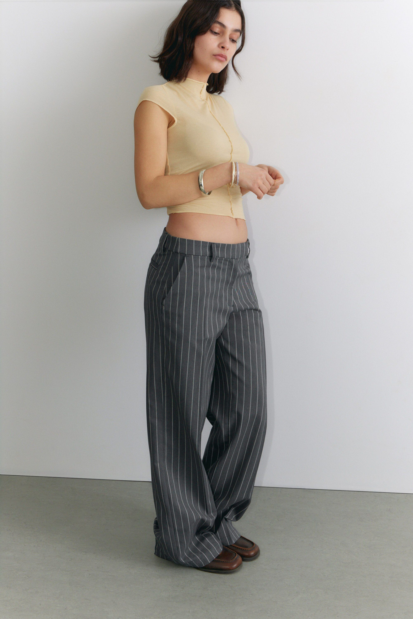 新品未使用 L'Appartement STRIPE SLACKS PANTS 61BozhSDpsL._AC_SL1500_.jpg
