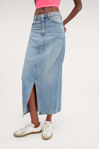 【NONCODE】Leve Denim Skirt Pants 5637_db3b880bbd_126394208a0416
