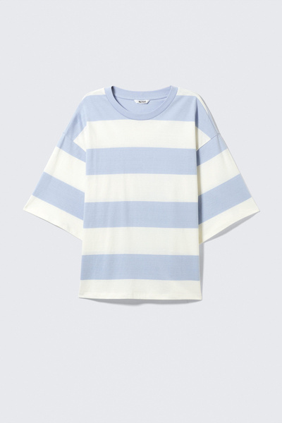 Tシャツ・カットソー WHITE AND BLUE COTTON T-SHIRT 楽天市場】COTTON from the U.S.フレンチスリーブTシャツ