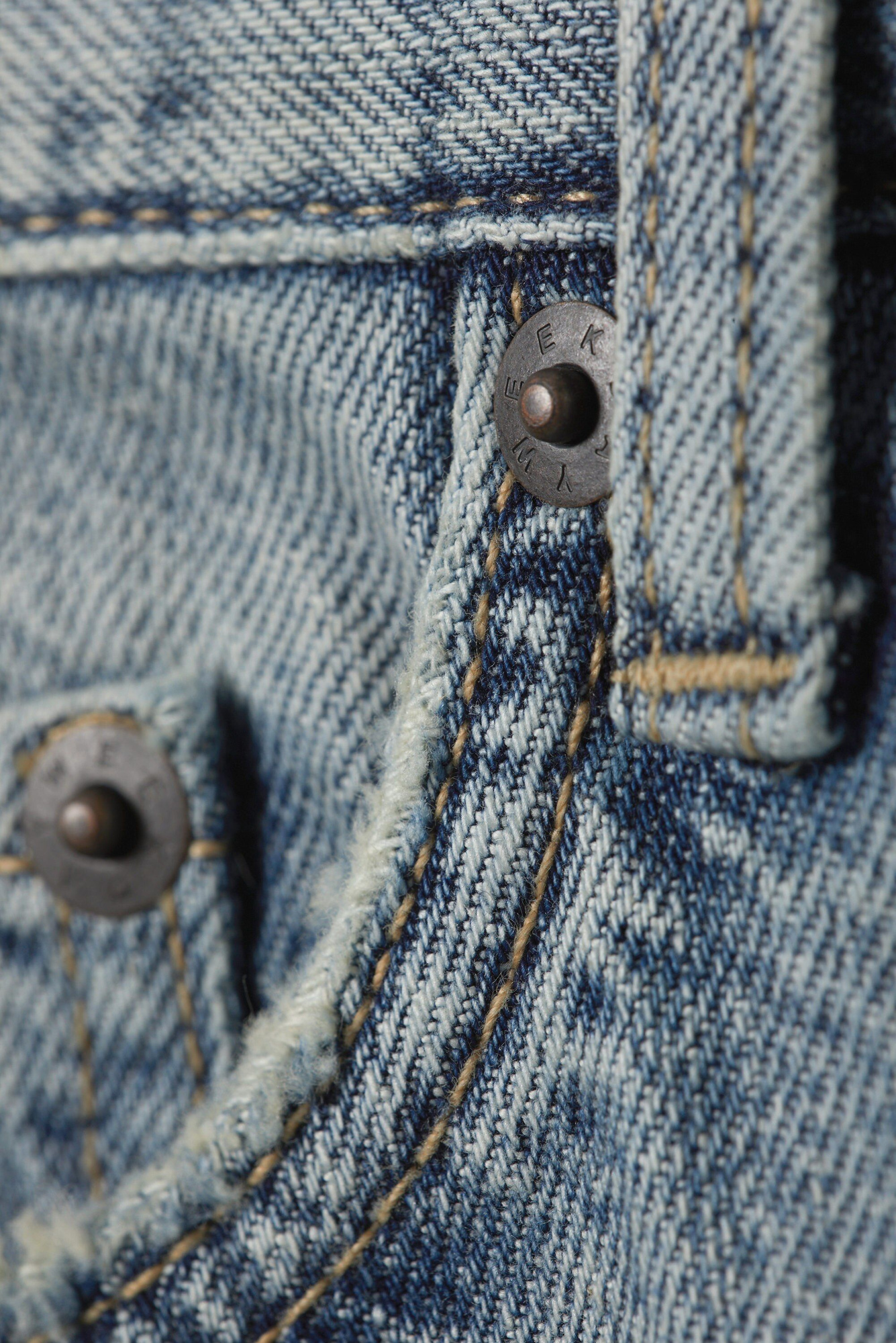 ★2024SS新作★ROMANTIC CROWN★REPAIRED WIDE JEAN Wide Jean — Broken Blue – La Garçonne
