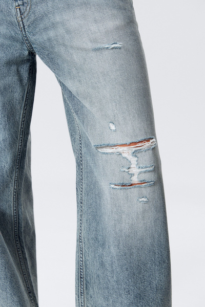 【YOURNUS】Tonic Loose Wide Denim Pants Ozzy TITUS Jeans in blue-denim for men