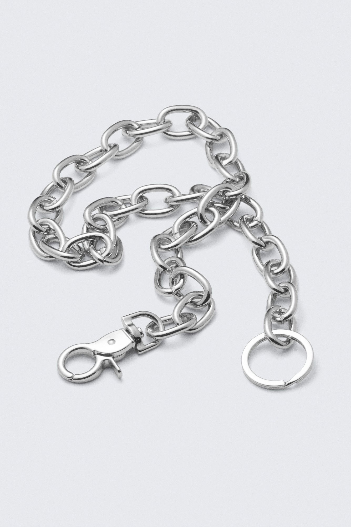 metal link wallet chain - Silver | Weekday GB