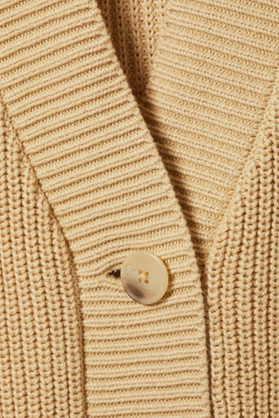 【map.】COTTON V NECK CARDIGAN / BEIGE 5932_c476aa1100_b5d1281d5a9dad