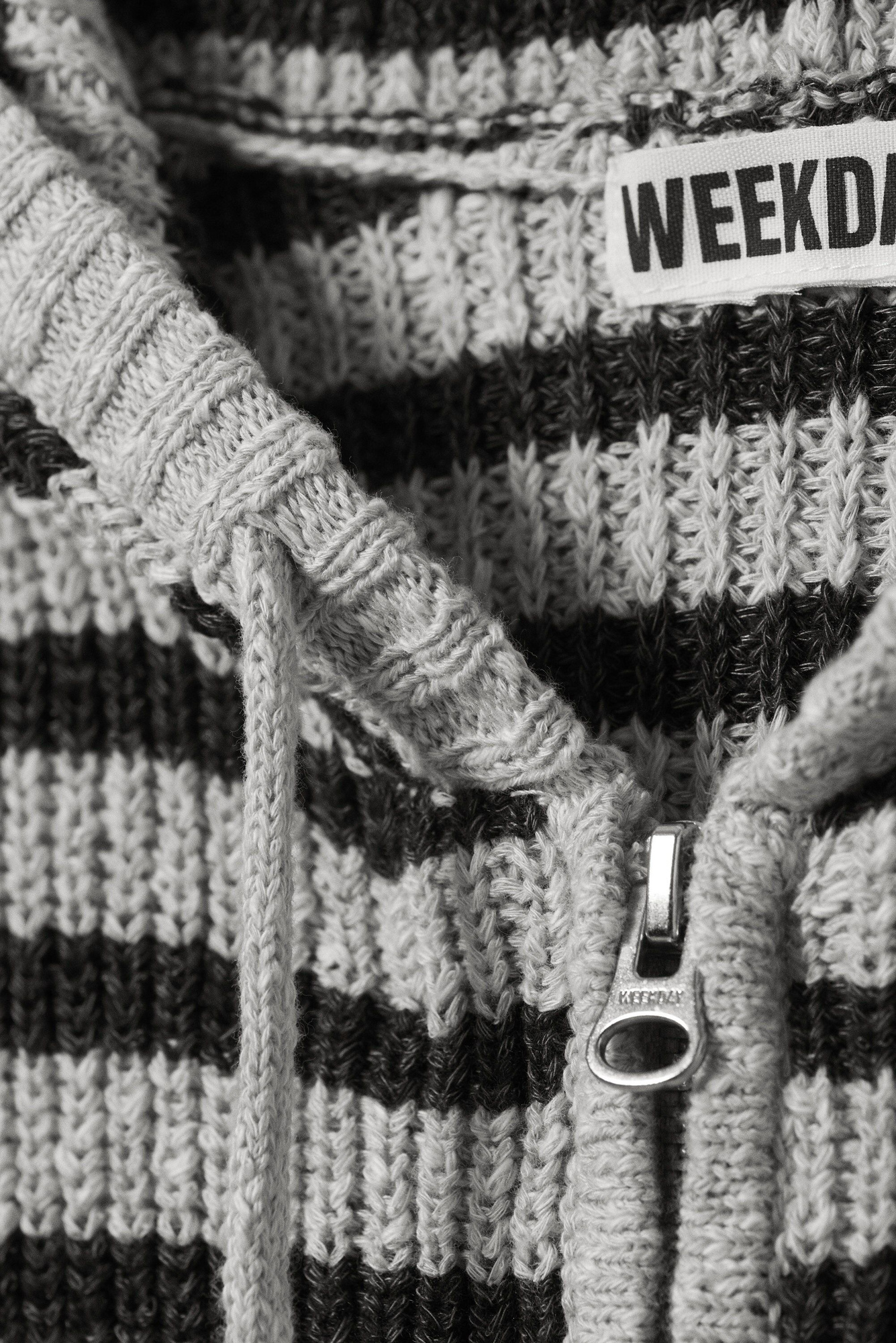 NKNIT ンニット　stripe knit towel hoodie Great Otway Hoodie - Pale Aloe | Quiksilver