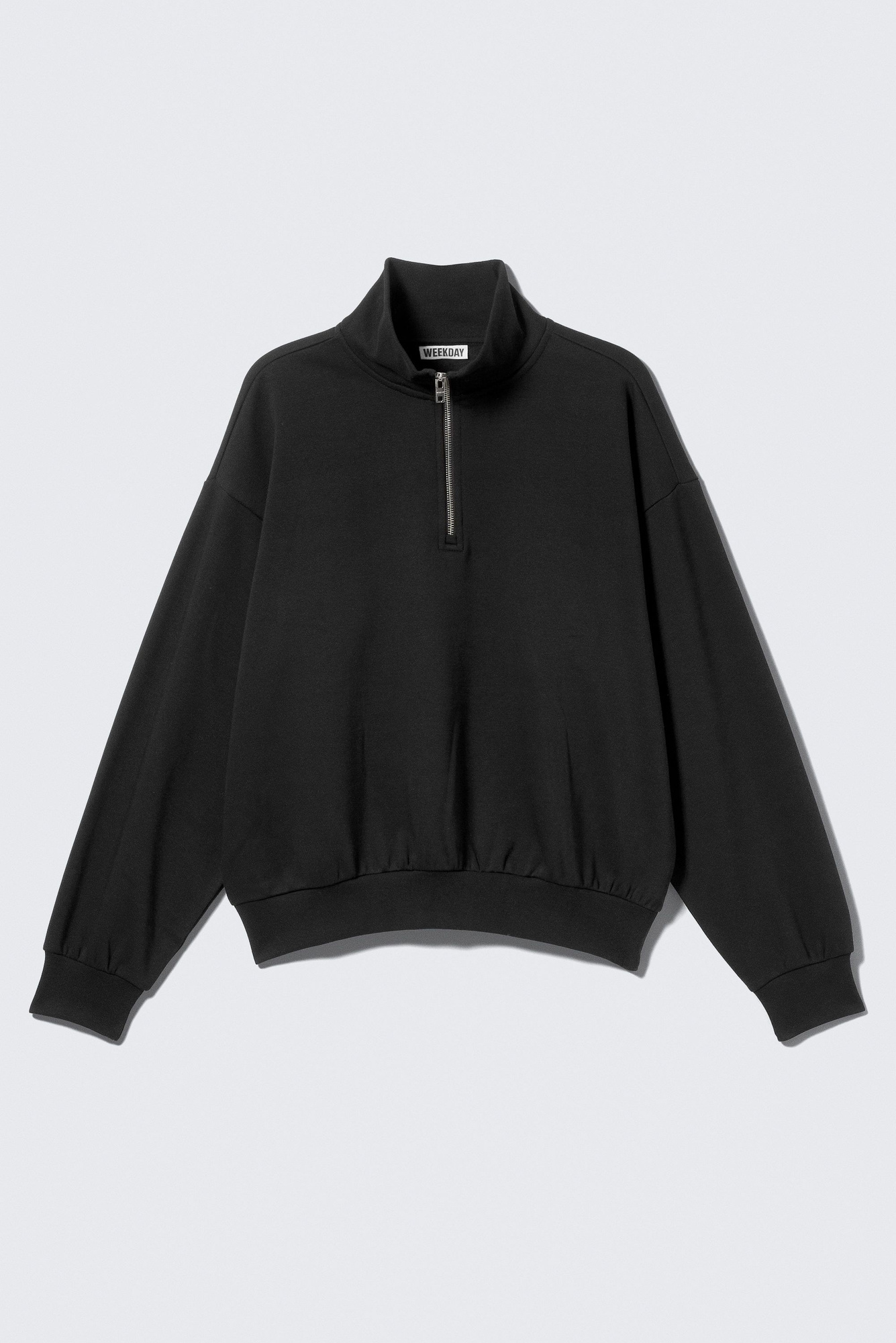 トップス 50s Half zip Black Sweat mswe1546-bkaa-1_b9f06e2f-4292-