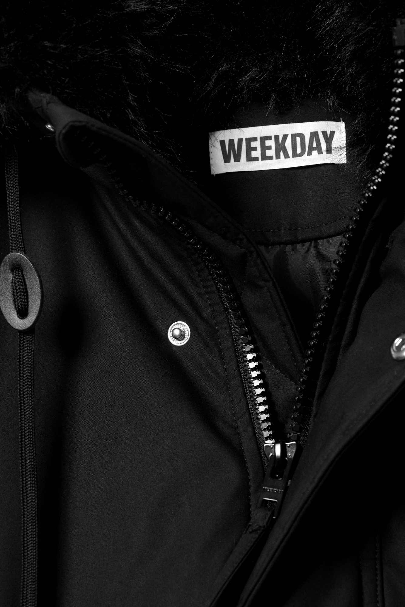 DAN Cold Weather Parka サイズM Parka coat with hood and adjustable waist - Green - Sz. 40-64